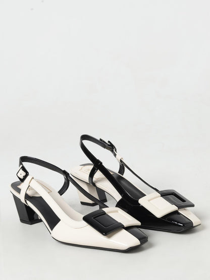 Roger Vivier Black Leather Pumps
