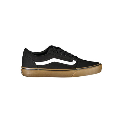 Vans Black Polyester Low Top Sneakers