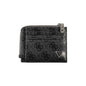 Porte-cartes en cuir noir Guess Jeans