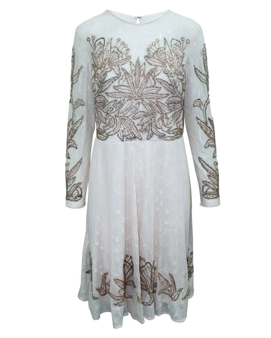 Aidan Mattox Multicolor Silk Cocktail Dress for Elegant Occasions