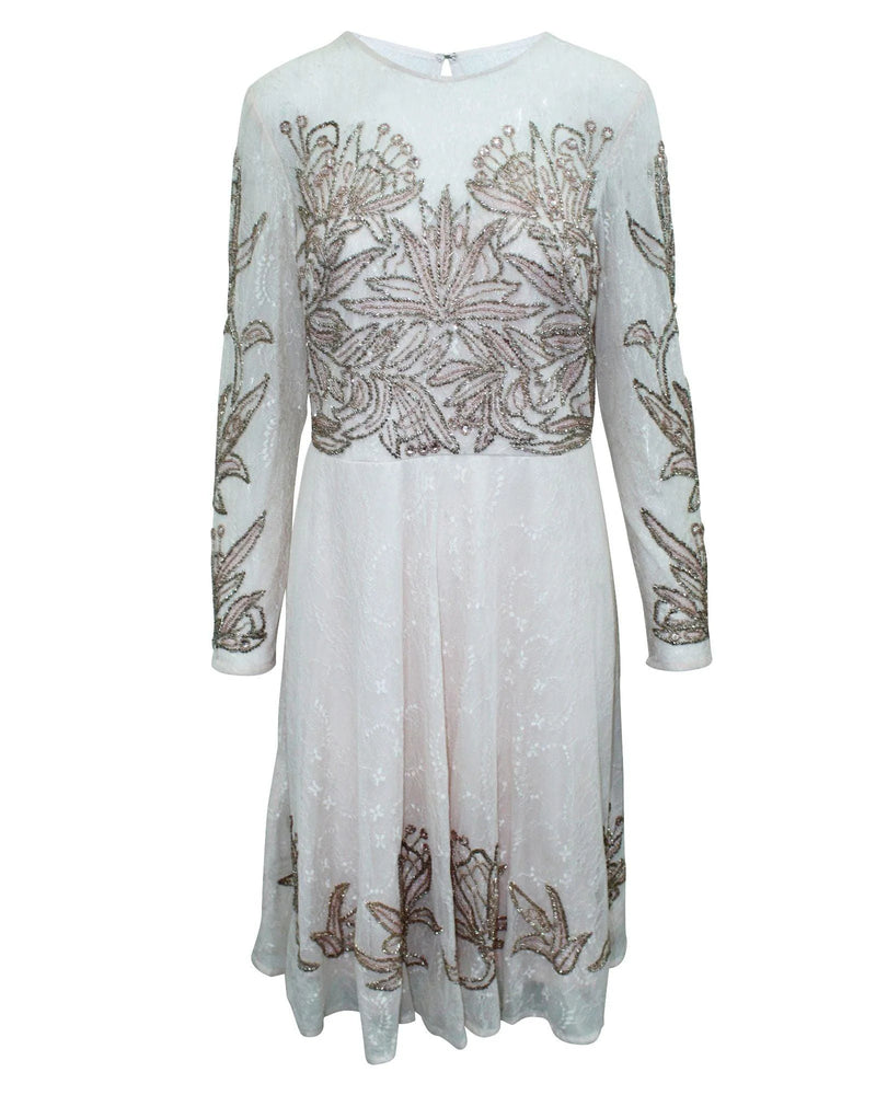 Aidan Mattox Multicolor Silk Cocktail Dress for Elegant Occasions