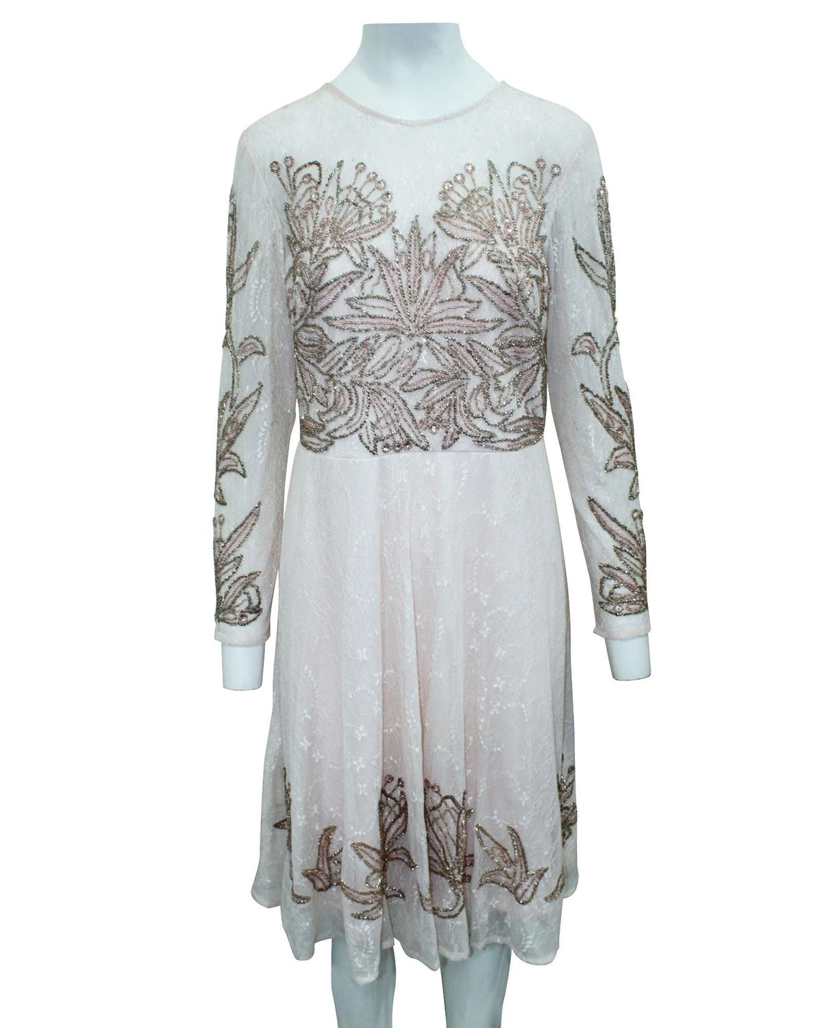 Aidan Mattox Multicolor Silk Cocktail Dress for Elegant Occasions