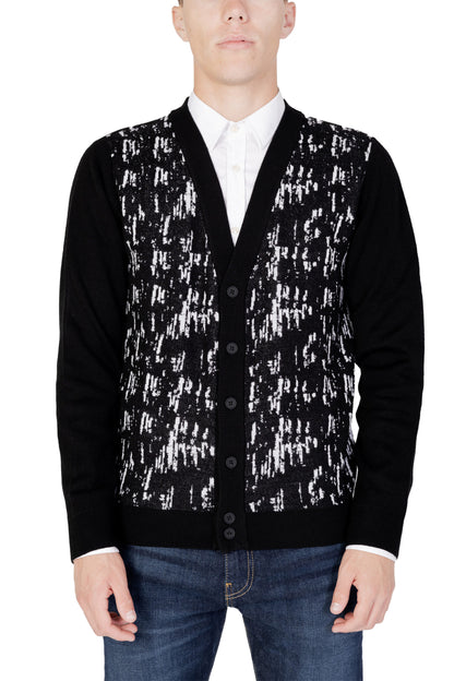 Antony Morato Zwarte Wollen Cardigan