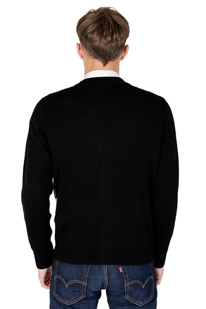 Antony Morato Zwarte Wollen Cardigan