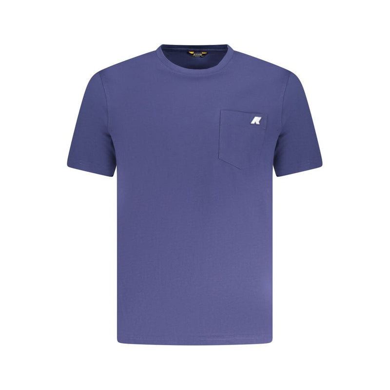 K-WAY Blauw Katoenen T-Shirt