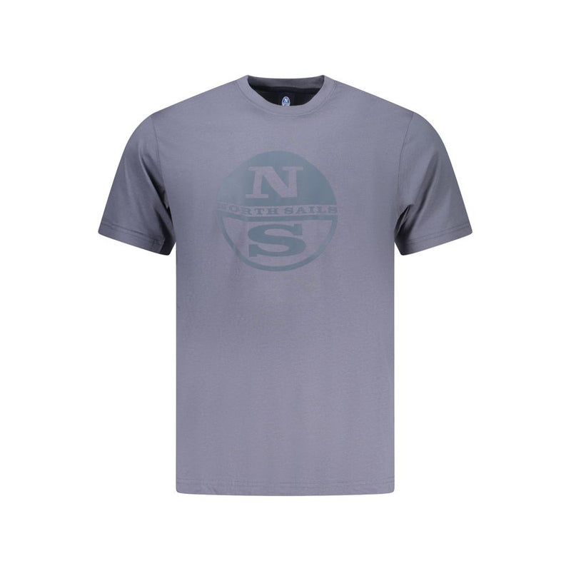 North Sails Blue Cotton Men's T-Shirt - Nautical Style