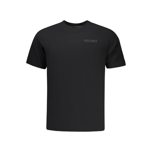 North Sails Zwart Katoenen Heren T-shirt