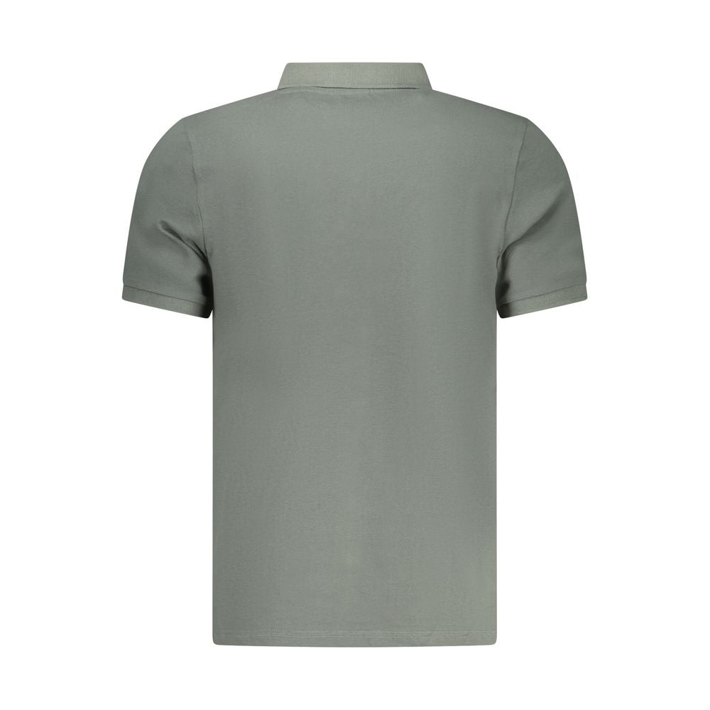North Sails Verde Cotton Men Polo - Élégance Décontractée