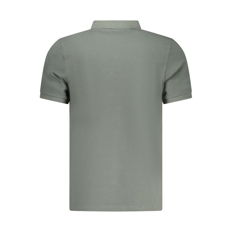 North Sails Verde Cotton Men Polo - Élégance Décontractée