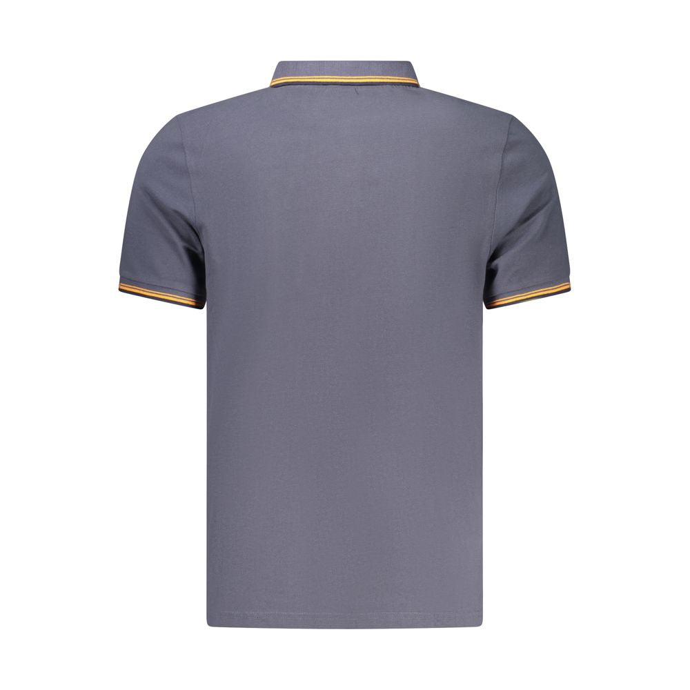 North Sails Blue Cotton Men's Polo Shirt - Timeless Style
