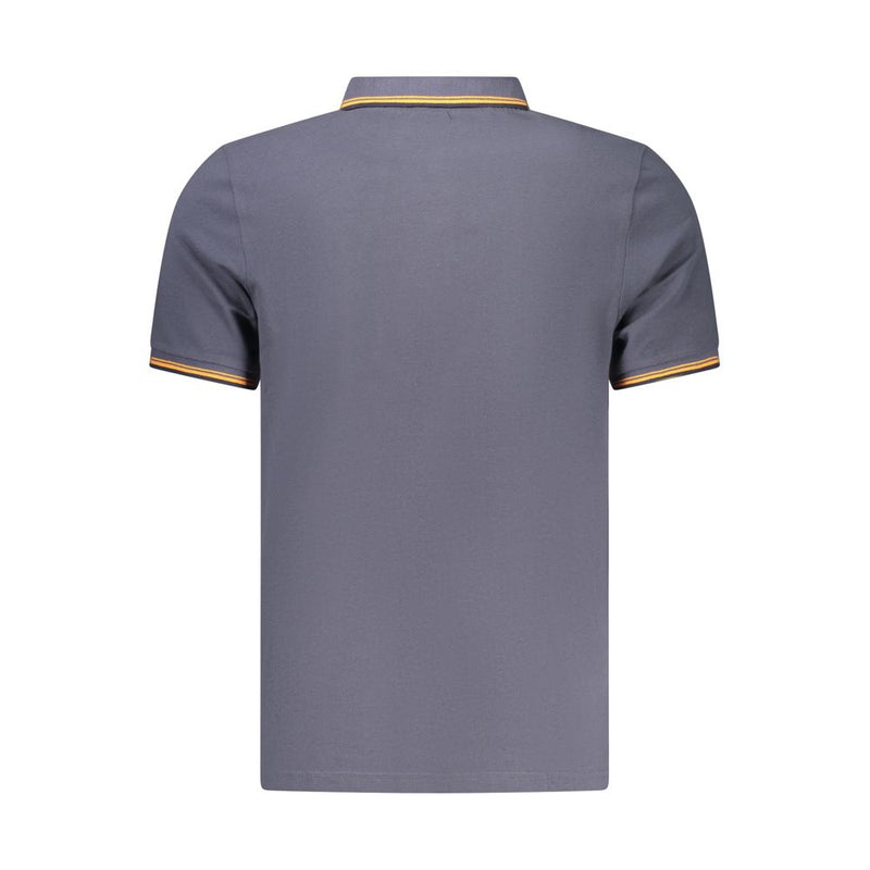 North Sails blauwe katoenen poloshirt voor heren