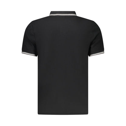 Polo homme North Sails en coton noir