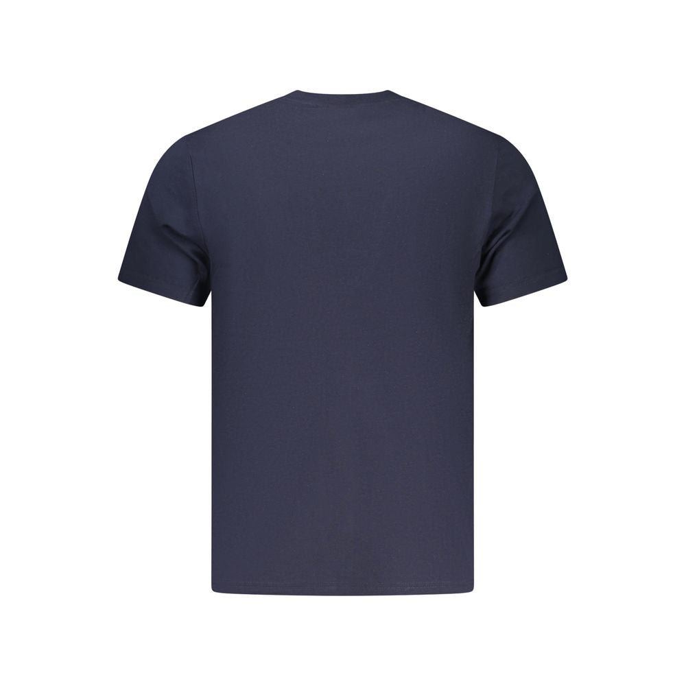 North Sails Blue Cotton Men's T-Shirt - Premium Comfort