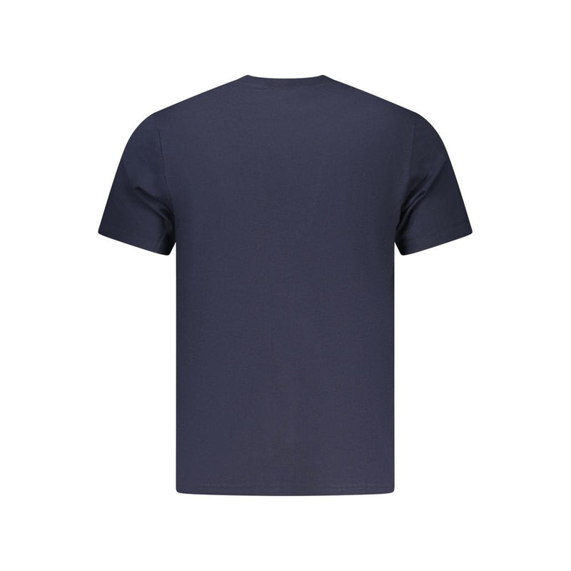 North Sails Blue Cotton Men's T-Shirt - Premium Comfort