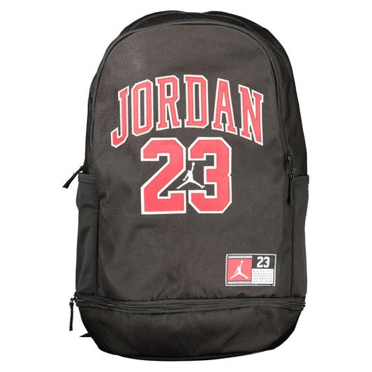 Jordan Black Polyester Men's Backpack