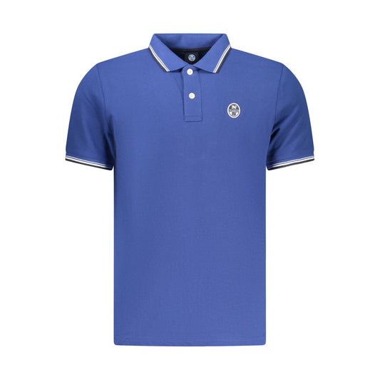 North Sails Blauw Katoenen Polo Shirt voor Heren