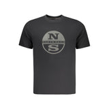 T-shirt en coton noir pour homme North Sails