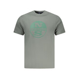 T-shirt en coton vert pour homme North Sails