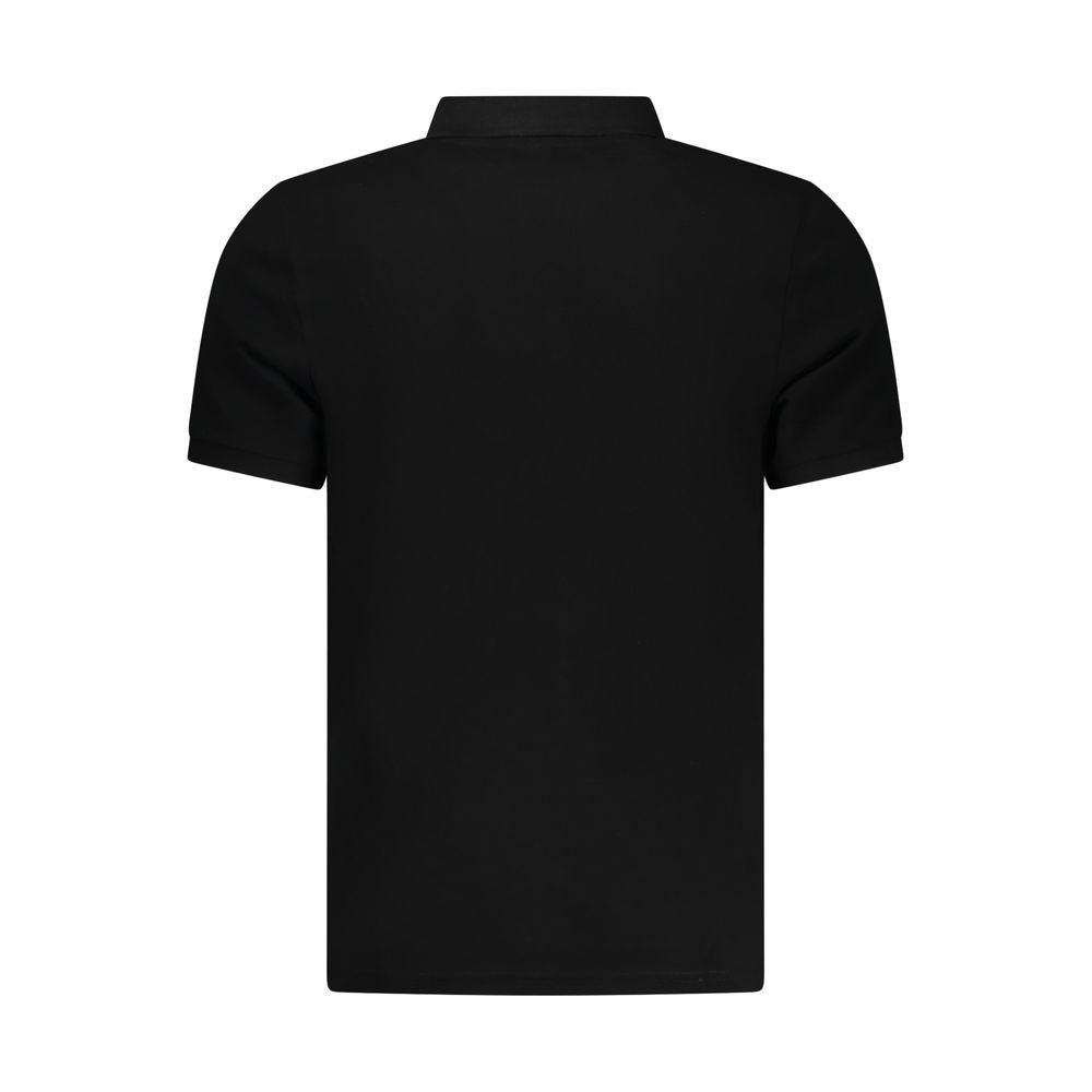 North Sails Black Cotton Polo Shirt for Men