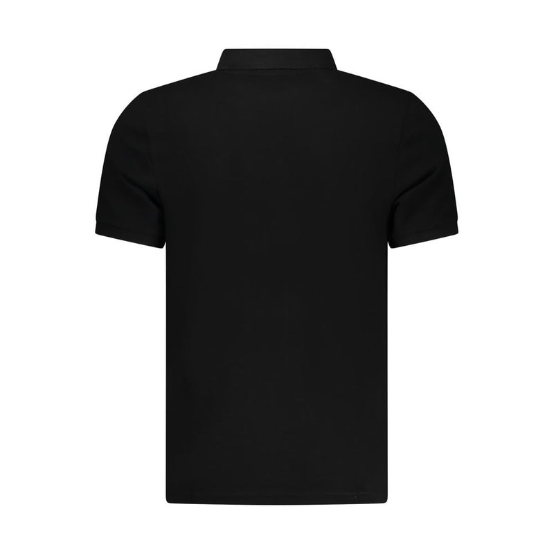 North Sails Black Cotton Polo Shirt for Men