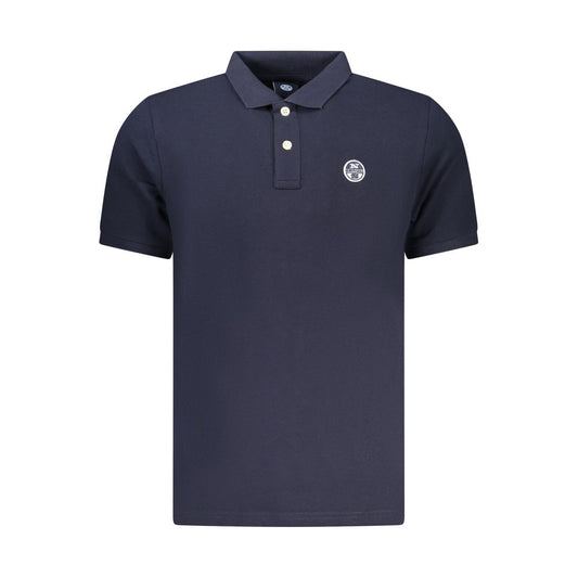 North Sails Blauw Katoenen Polo Shirt voor Heren
