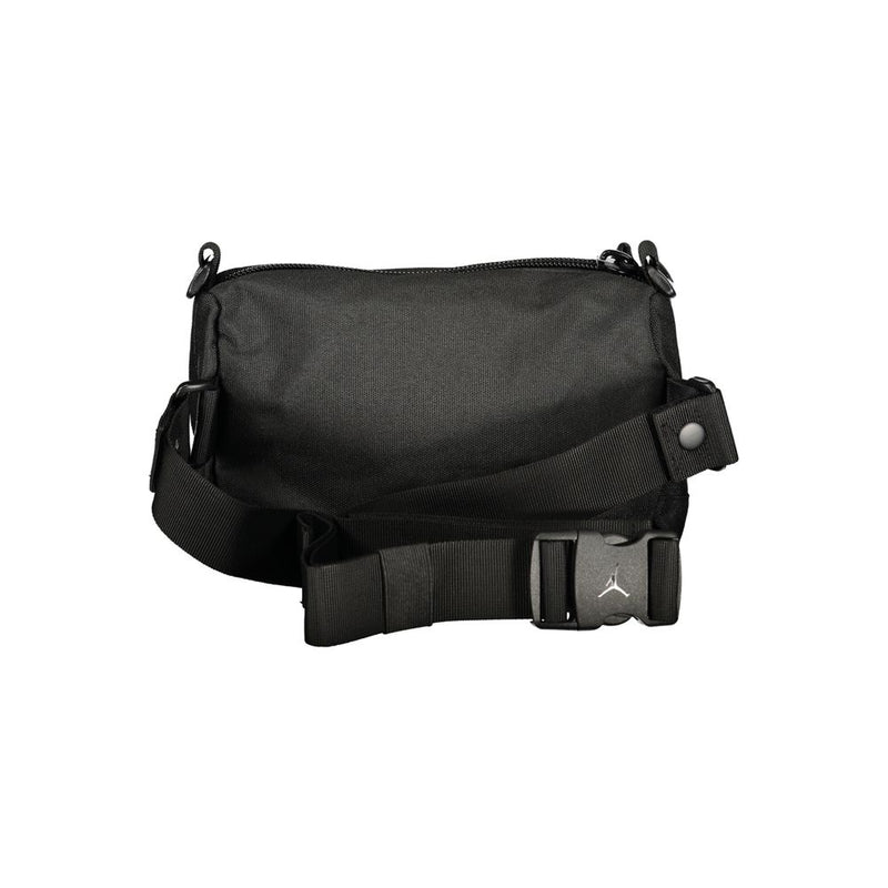 Jordan Black Polyester Men's Belt Bag - Versatile Accessory
