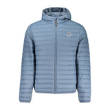 North Sails Blu Poliammide Men's Jacket - Style Meets Functionality