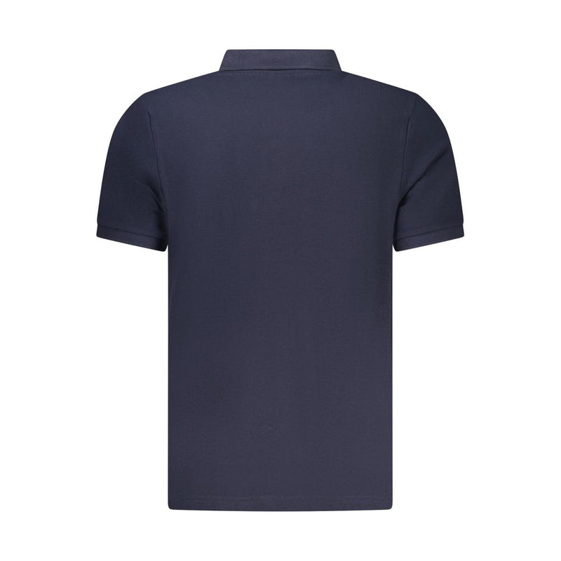 North Sails Blue Cotton Men Polo Shirt - Nautical Style