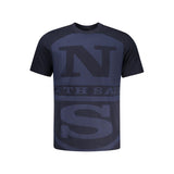 North Sails Blu Cotton Men's T-Shirt - Coastal Sophistication