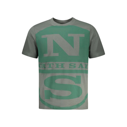 T-shirt homme North Sails Verde en coton