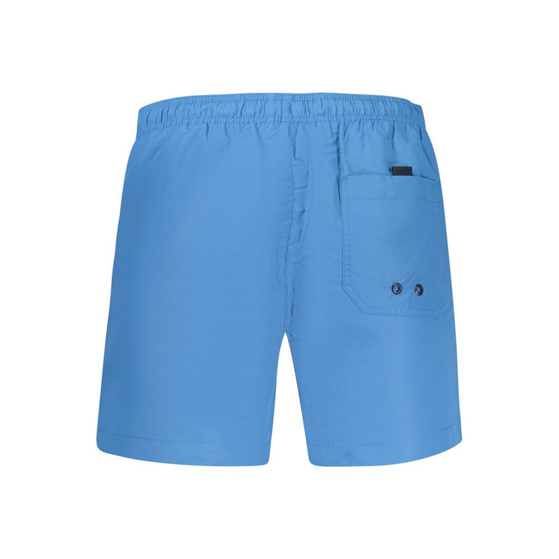 North Sails Blu Polyester Men's Swimwear - Stylish & Durable