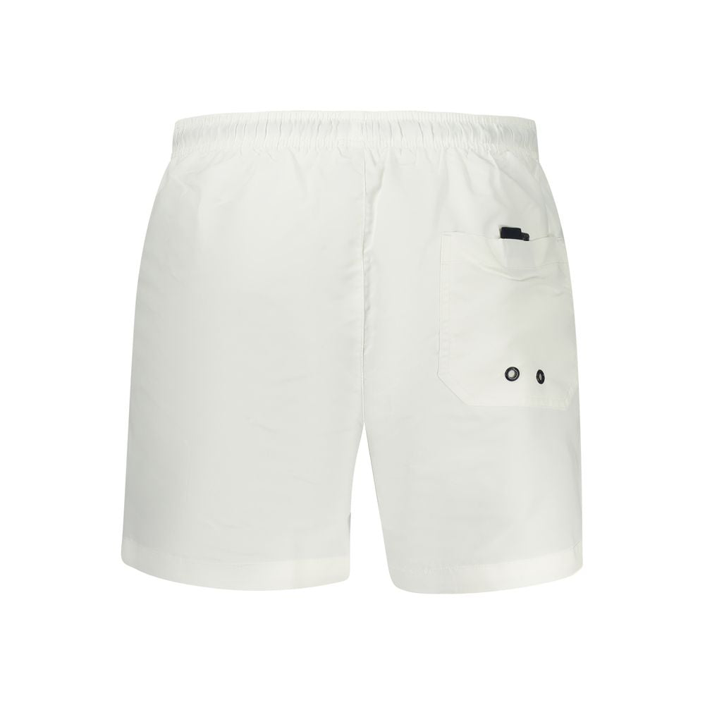 North Sails White Polyester Men's Swimwear - Stylish & Durable