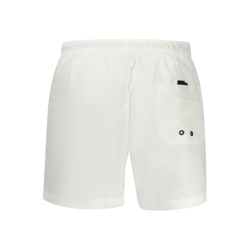 North Sails White Polyester Men's Swimwear - Stylish & Durable