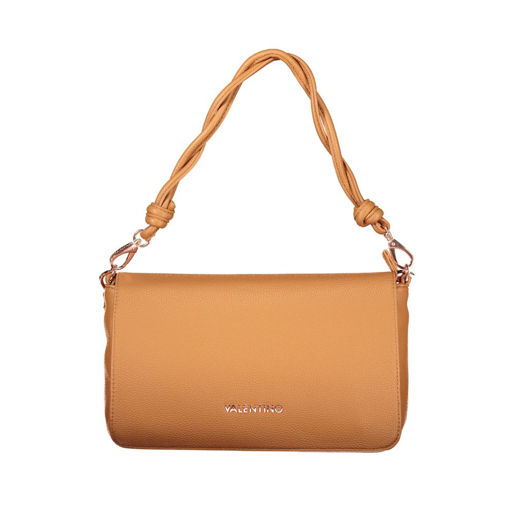 Mario Valentino Brown Polyethylene Handbag - Elegant & Functional