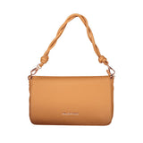 Mario Valentino Brown Polyethylene Handbag - Elegant & Functional