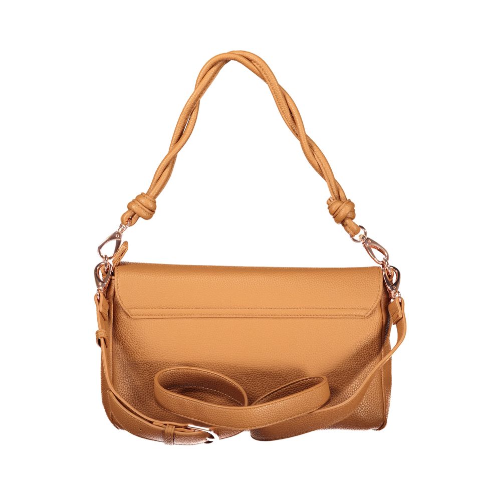 Mario Valentino Brown Polyethylene Handbag - Elegant & Functional