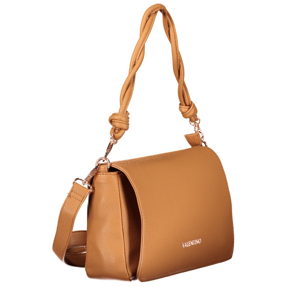 Mario Valentino Brown Polyethylene Handbag - Elegant & Functional