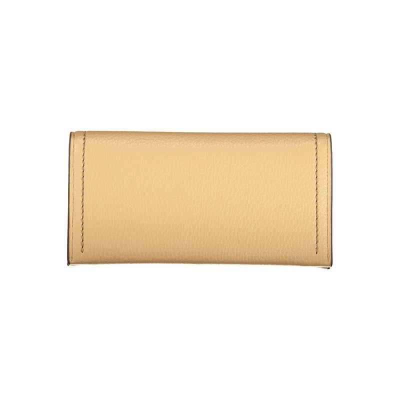 Mario Valentino Beige Polyethylene Wallet - Stylish & Functional