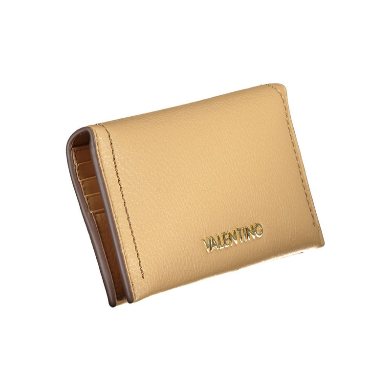 Mario Valentino Beige Polyethylene Wallet - Stylish & Functional