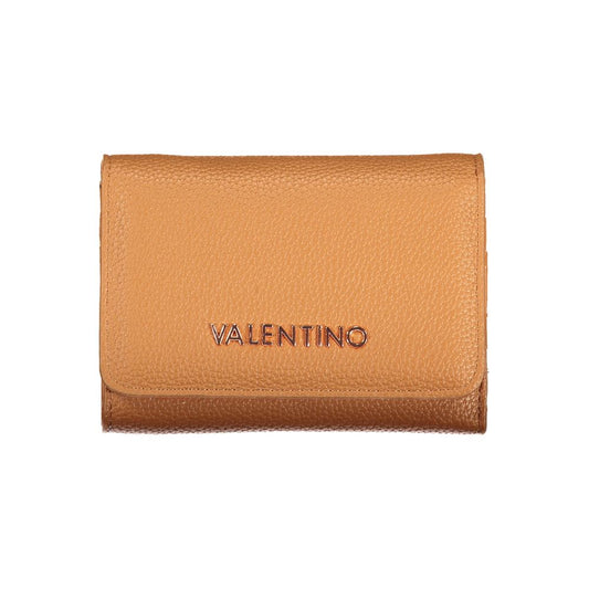Mario Valentino Brown Polyethylene Wallet - Elegance and Durability