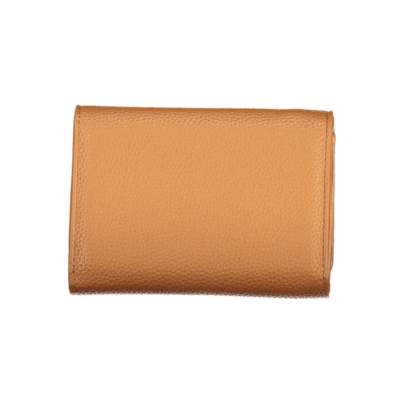 Mario Valentino Brown Polyethylene Wallet - Durable & Stylish
