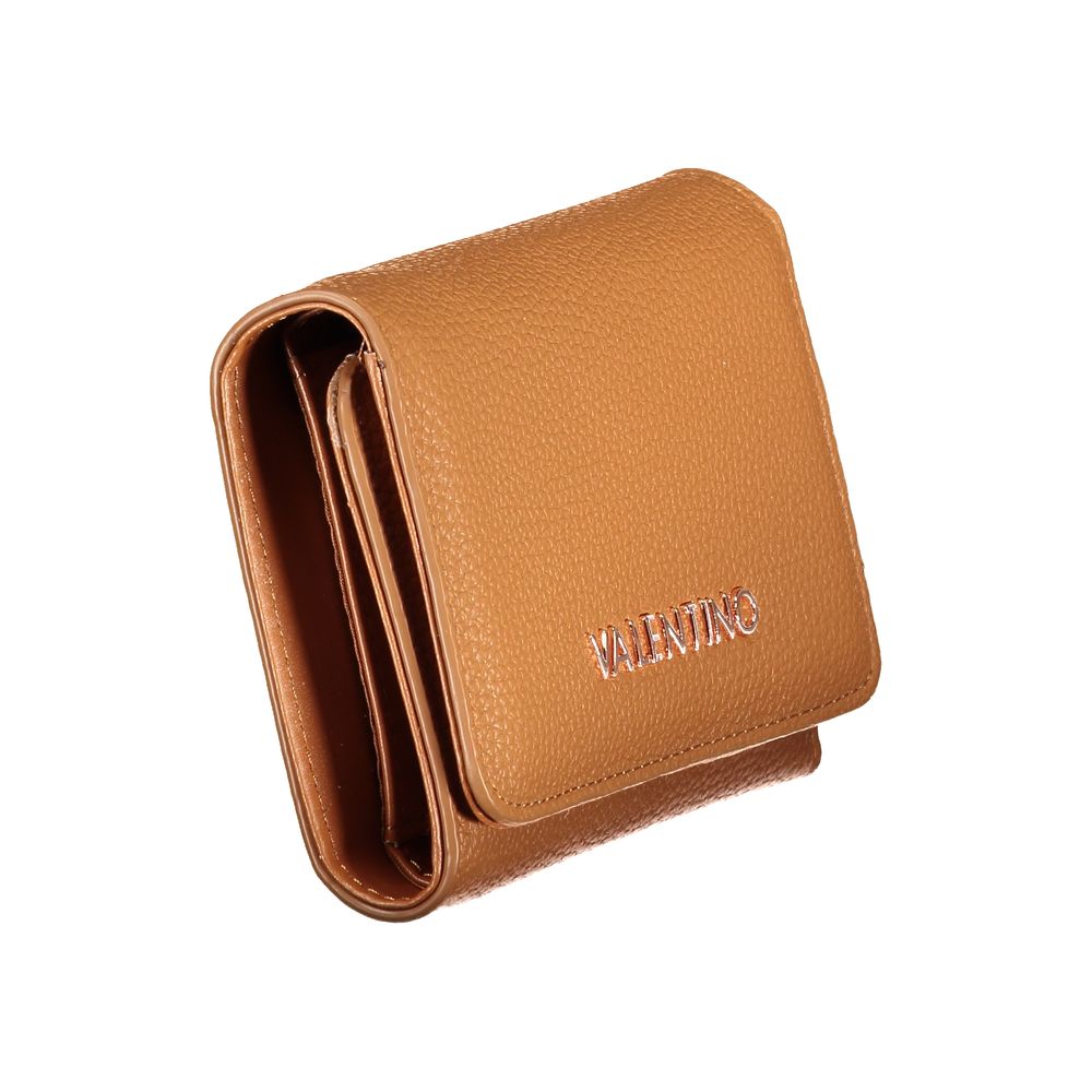 Mario Valentino Brown Polyethylene Wallet - Elegance and Durability