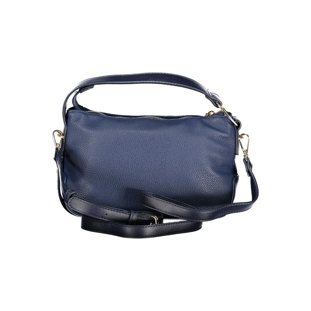 Mario Valentino Blue Polyethylene Handbag - Chic & Functional