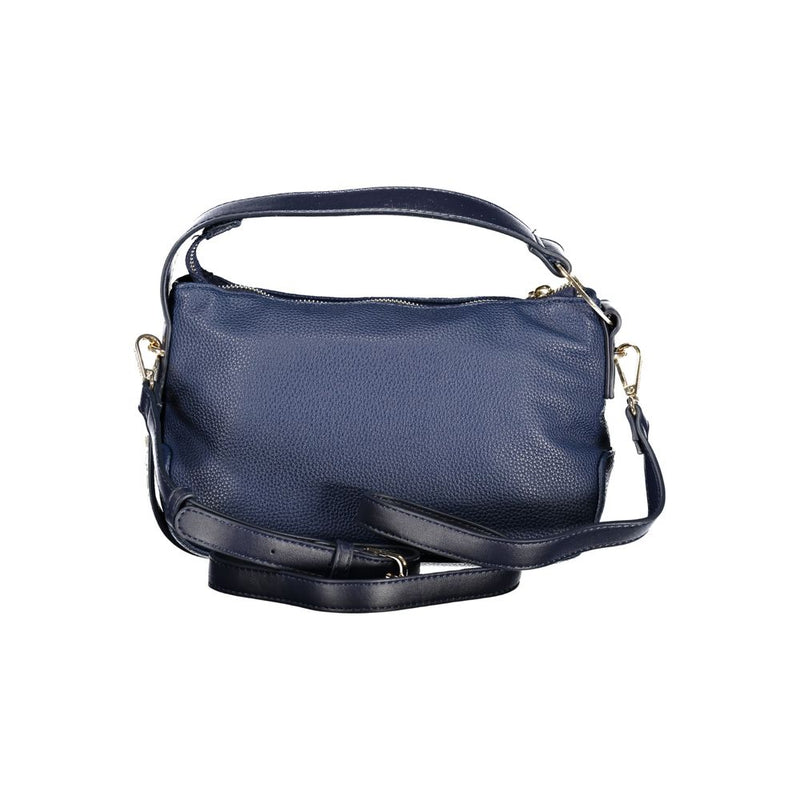 Mario Valentino Blue Polyethylene Handbag - Chic & Functional