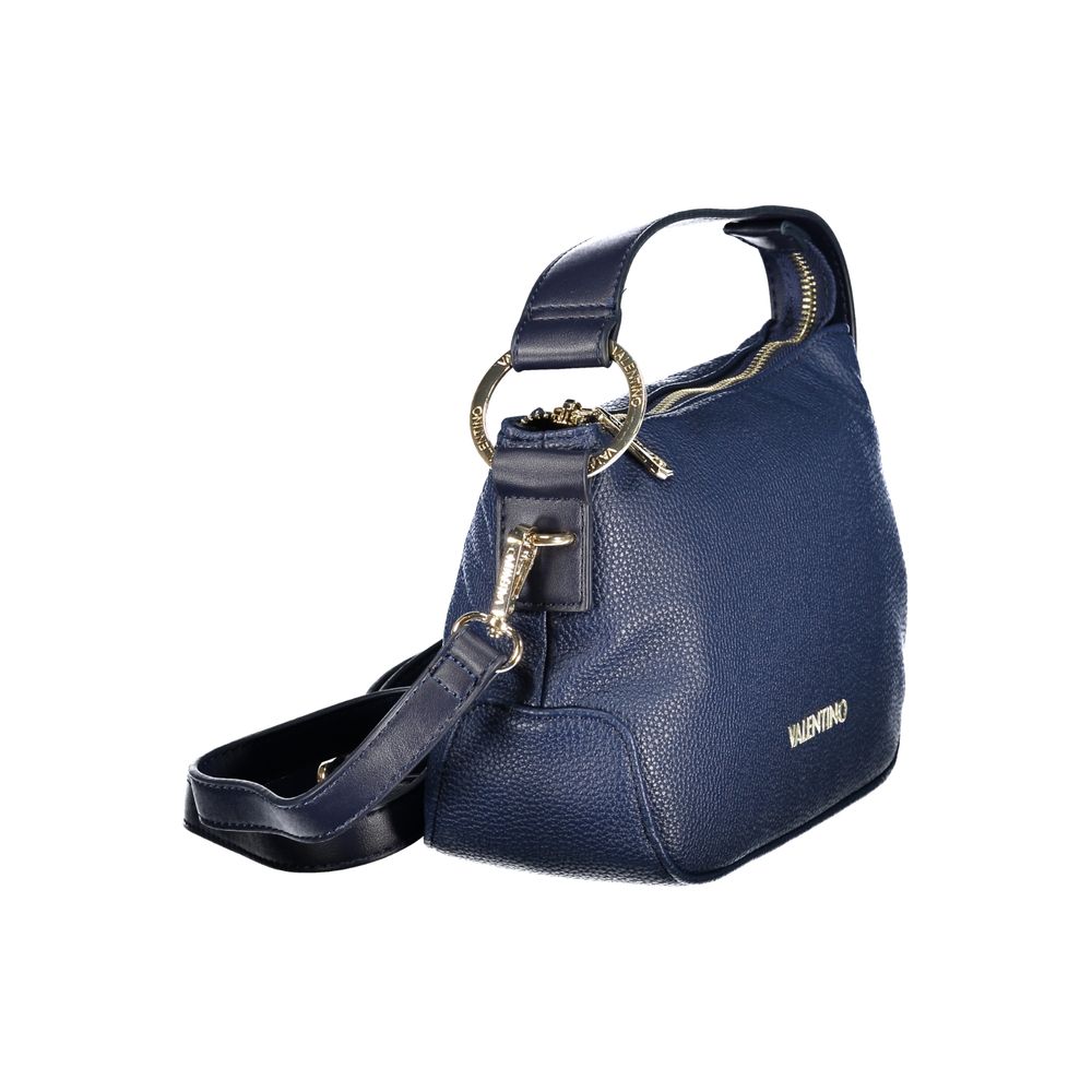 Mario Valentino Blue Polyethylene Handbag - Chic & Functional