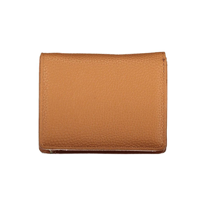 Mario Valentino Brown Polyethylene Wallet - Stylish & Functional