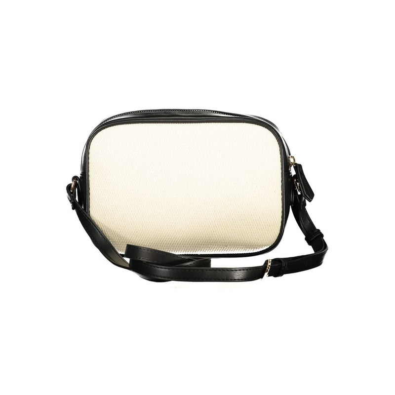 Mario Valentino Beige Cotton Handbag - Chic & Versatile Accessory