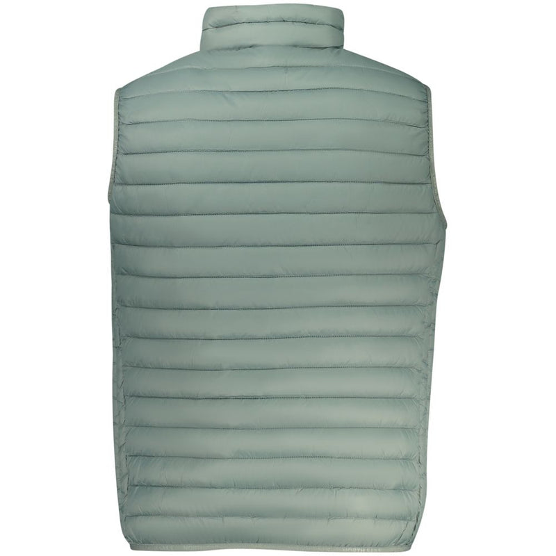 North Sails Green Polyester Sleeveless Jacket for Men