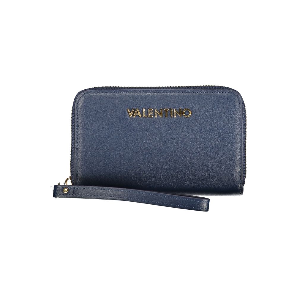 Mario Valentino Blue Polyethylene Wallet - Stylish & Functional Accessory