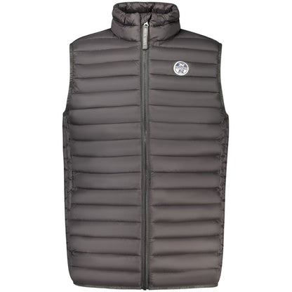 North Sails Black Polyester Sleveless Jacket